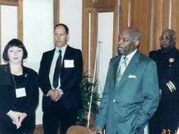 Interpreting for Mayor of San Francisco Willie Brown